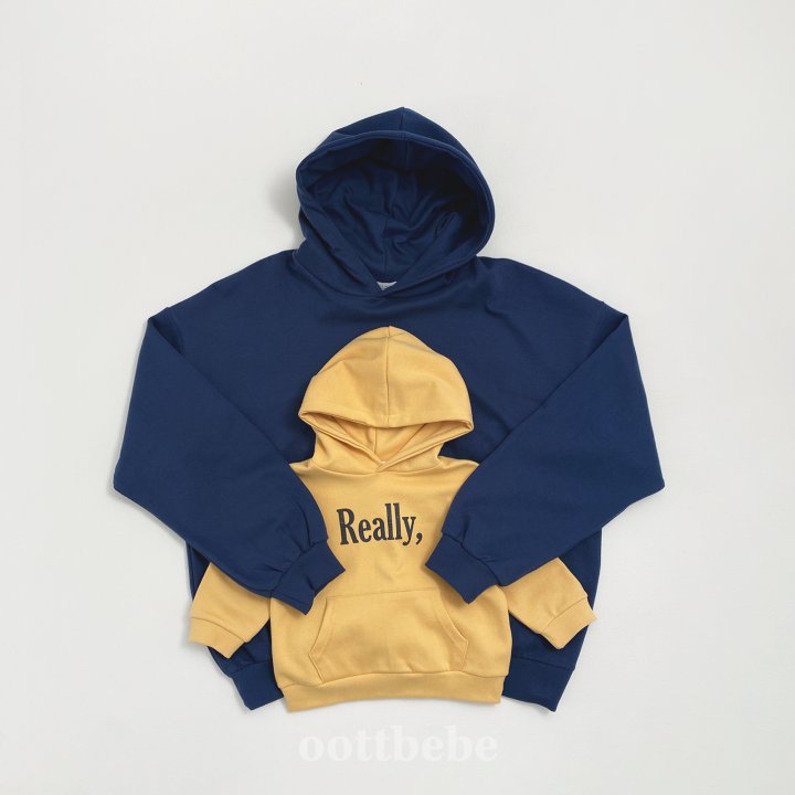 Oott Bebe - Korean Women Fashion - #womensfashion - Nice Hood Sweatshirts MOM - 2