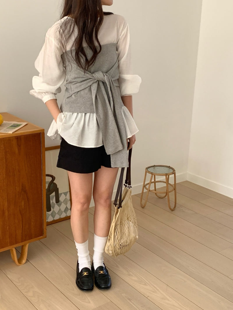 Osense - Korean Women Fashion - #momslook - Ray Cotton Pants - 8