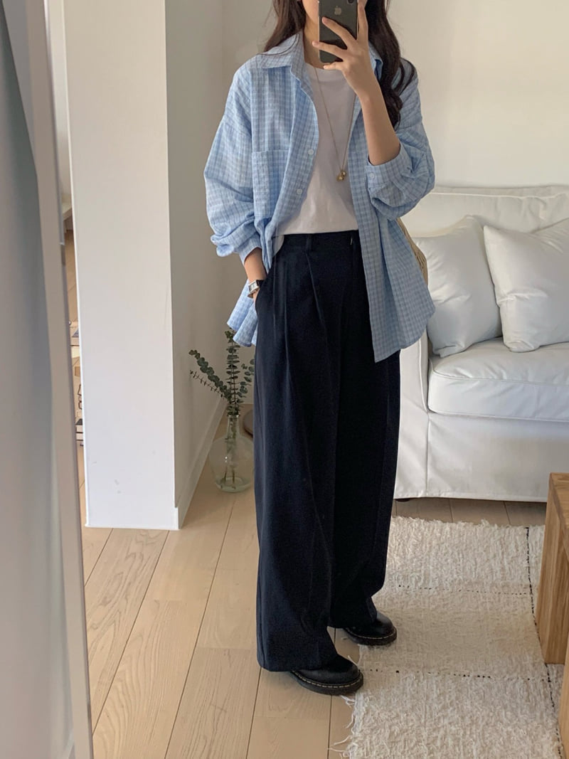 Osense - Korean Women Fashion - #momslook - Cozy Cotton Pants - 7