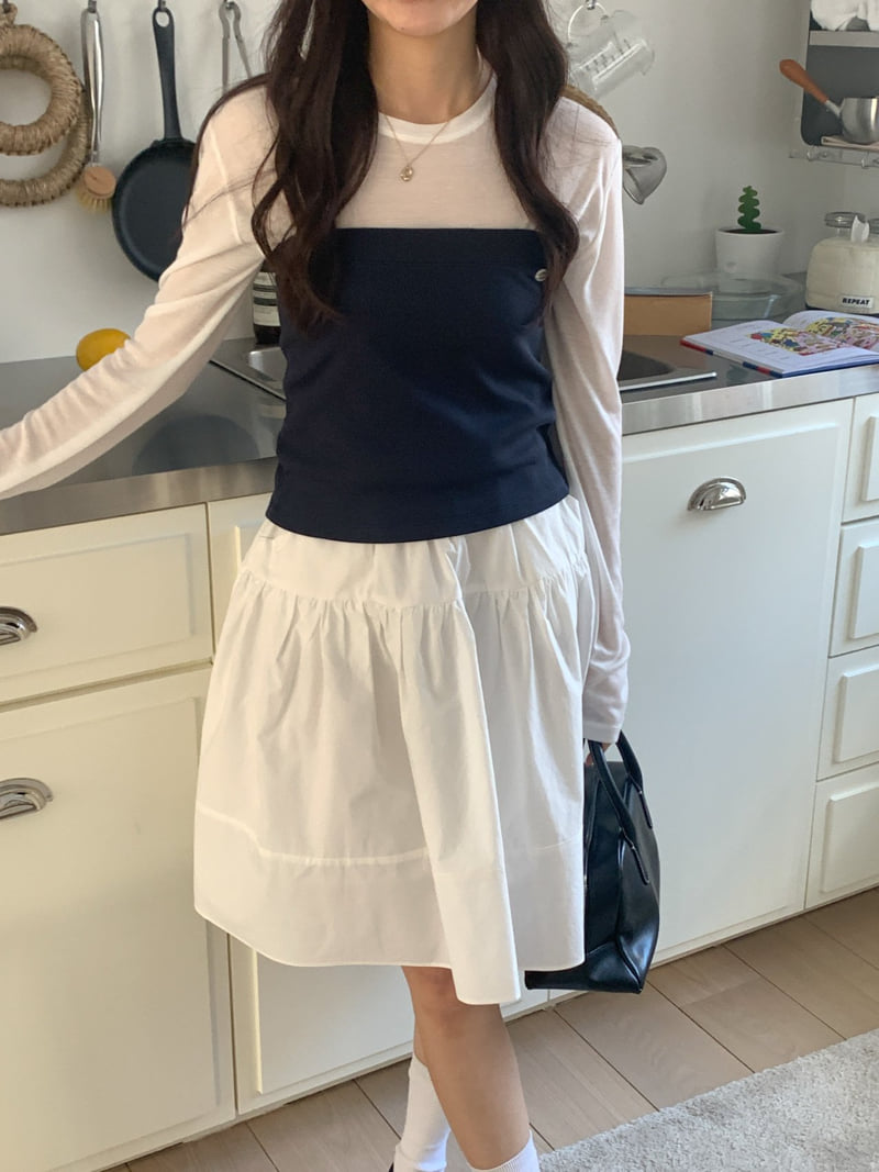 Osense - Korean Women Fashion - #vintagekidsstyle - More Top Bustier - 2