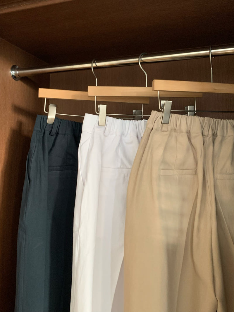 Osense - Korean Women Fashion - #womensfashion - Cozy Cotton Pants - 12