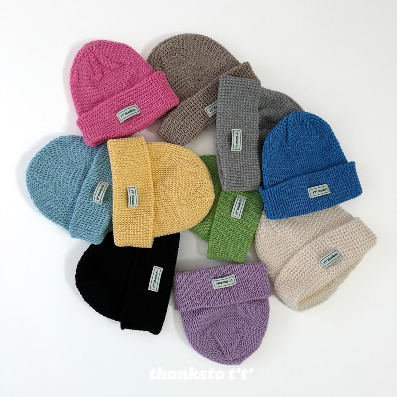 Otr - Korean Children Fashion - #childrensboutique - Waffle Beanie