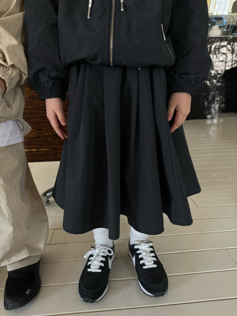Our - Korean Children Fashion - #childofig - Flare Nylon Skirt - 5