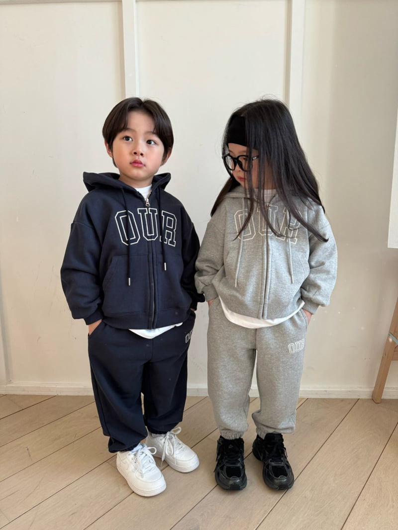Our - Korean Children Fashion - #stylishchildhood - Applique Hood Set - 4