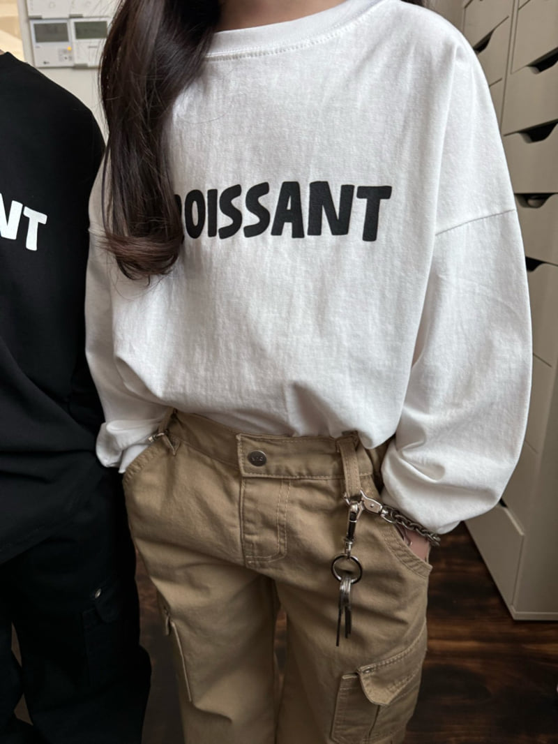 Our - Korean Children Fashion - #childofig - Croissant Tee - 10