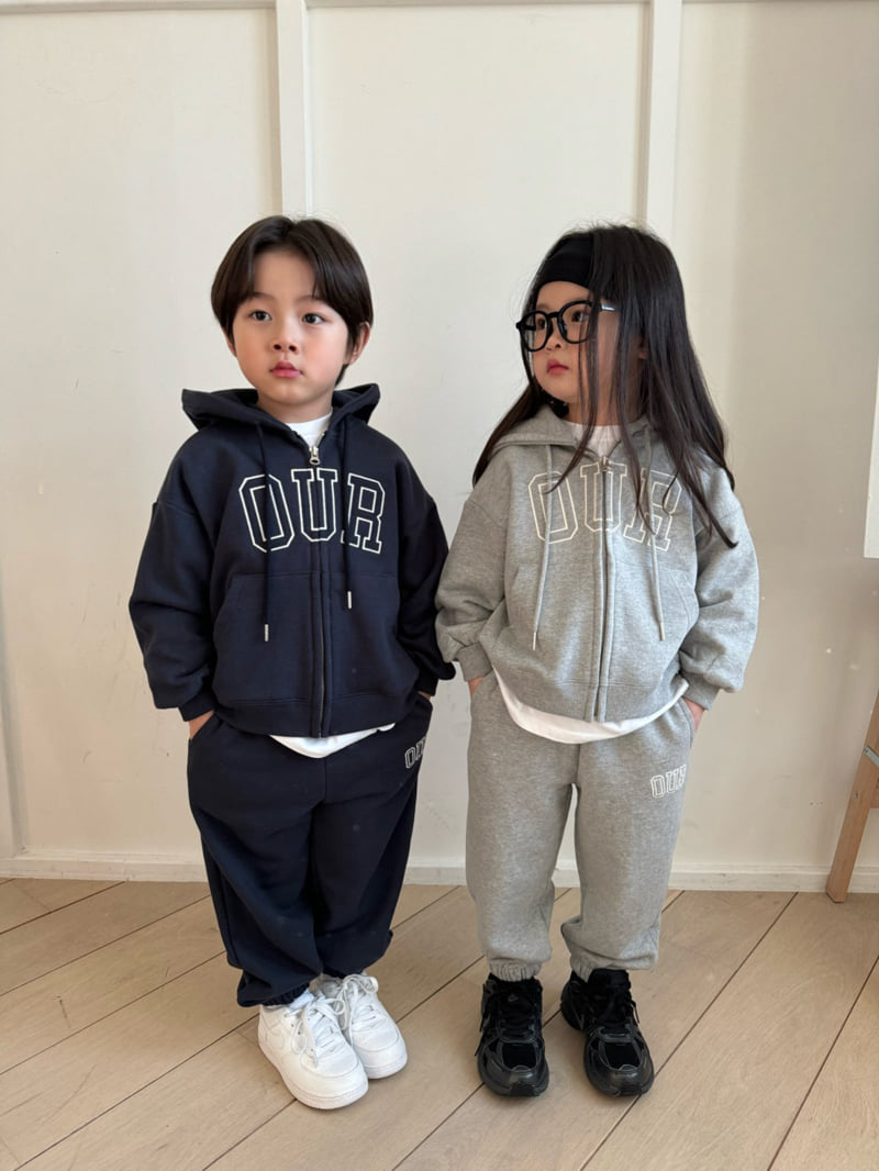 Our - Korean Children Fashion - #childrensboutique - Applique Hood Set - 5