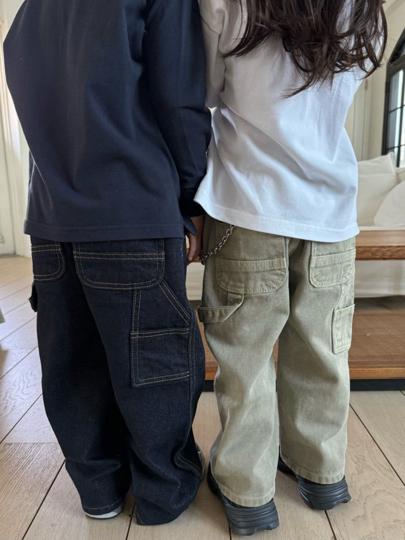 Our - Korean Children Fashion - #childofig - Factory Work Pants - 4