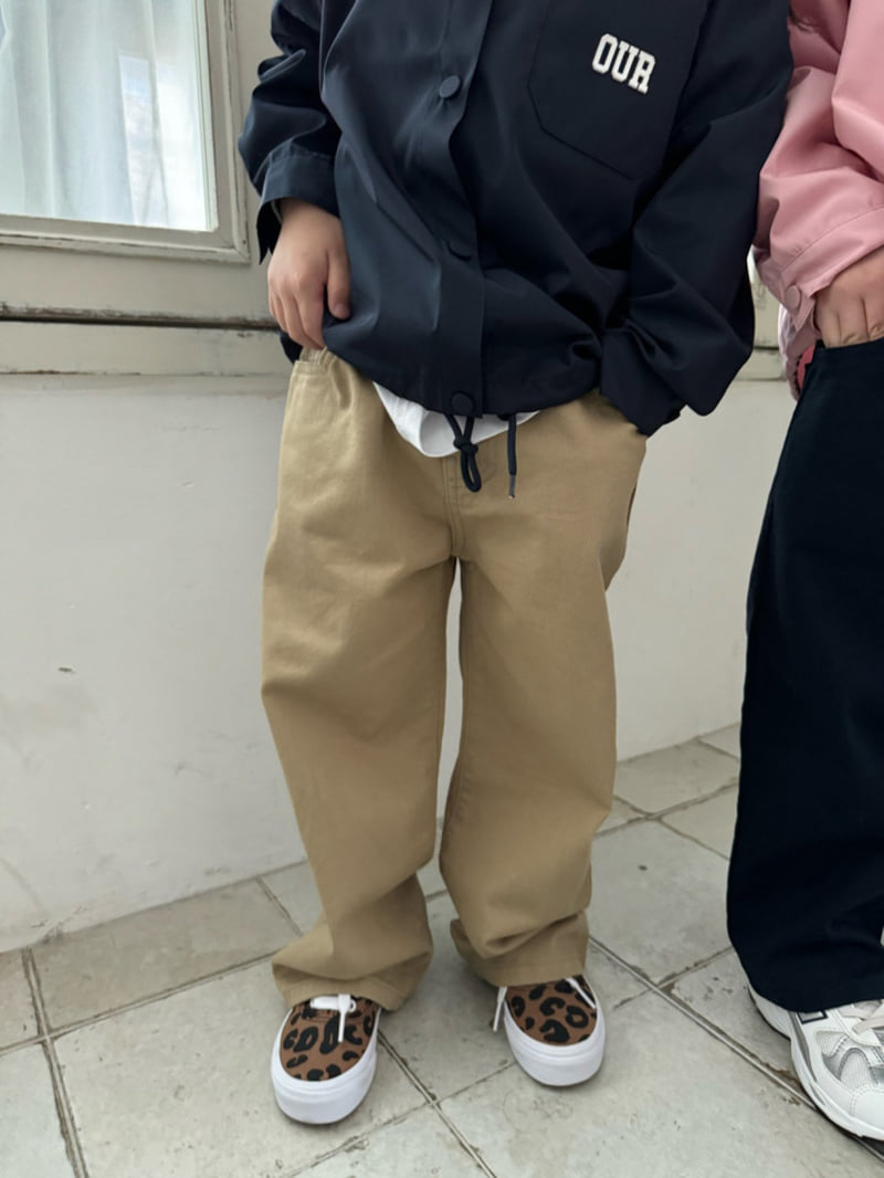 Our - Korean Children Fashion - #childrensboutique - Chino Wide Pants - 11