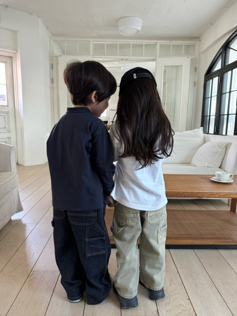 Our - Korean Children Fashion - #designkidswear - Factory Work Pants - 5
