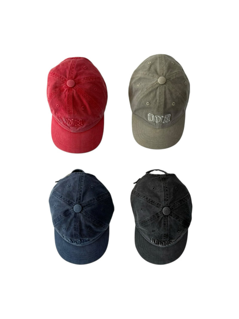 Our - Korean Children Fashion - #designkidswear - OUR Printed Ball Cap