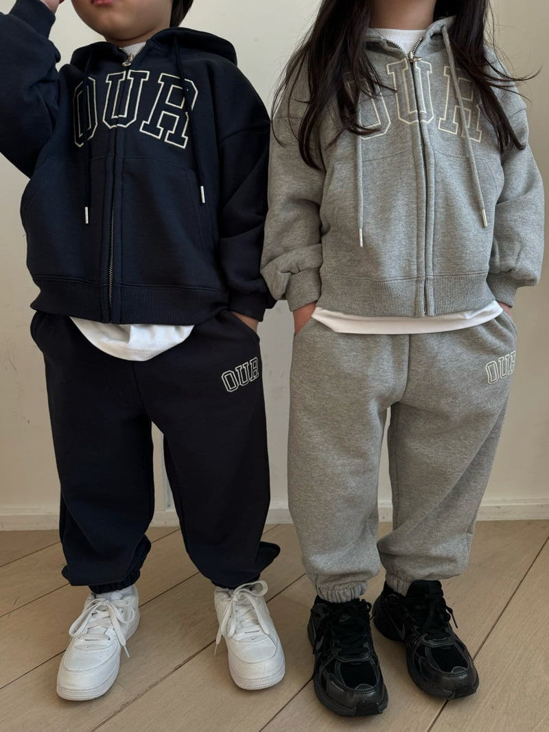 Our - Korean Children Fashion - #discoveringself - Applique Hood Set - 7