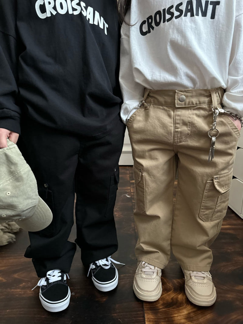 Our - Korean Children Fashion - #designkidswear - Rivet Work Pants - 4