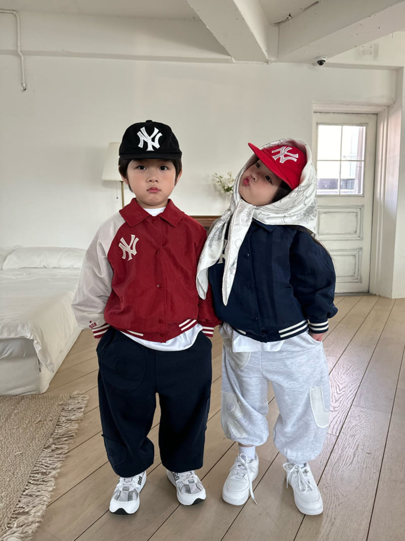 Our - Korean Children Fashion - #designkidswear - Patch Jogger Pants - 4