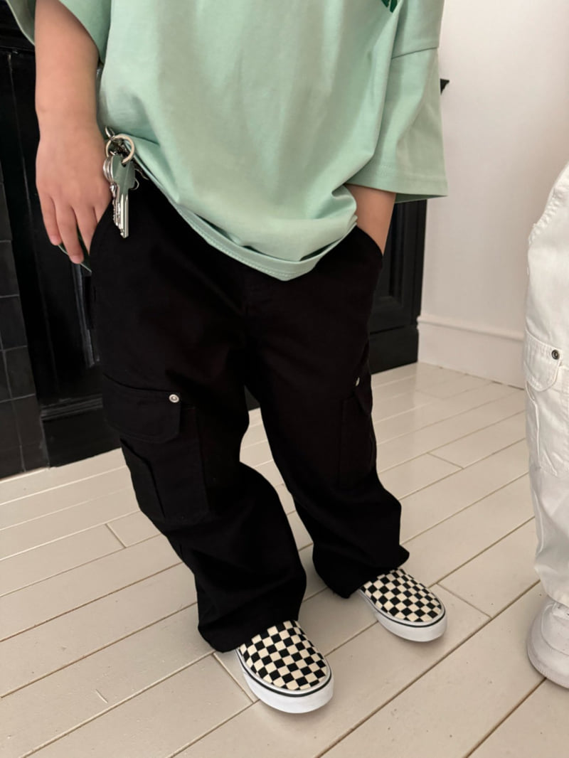 Our - Korean Children Fashion - #fashionkids - Rivet Work Pants - 5