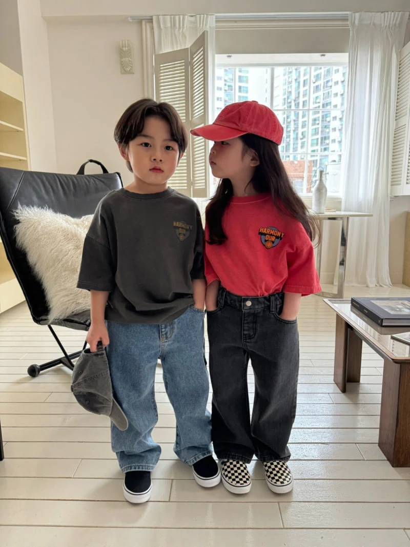 Our - Korean Children Fashion - #fashionkids - Harmony Pigment Tee - 5