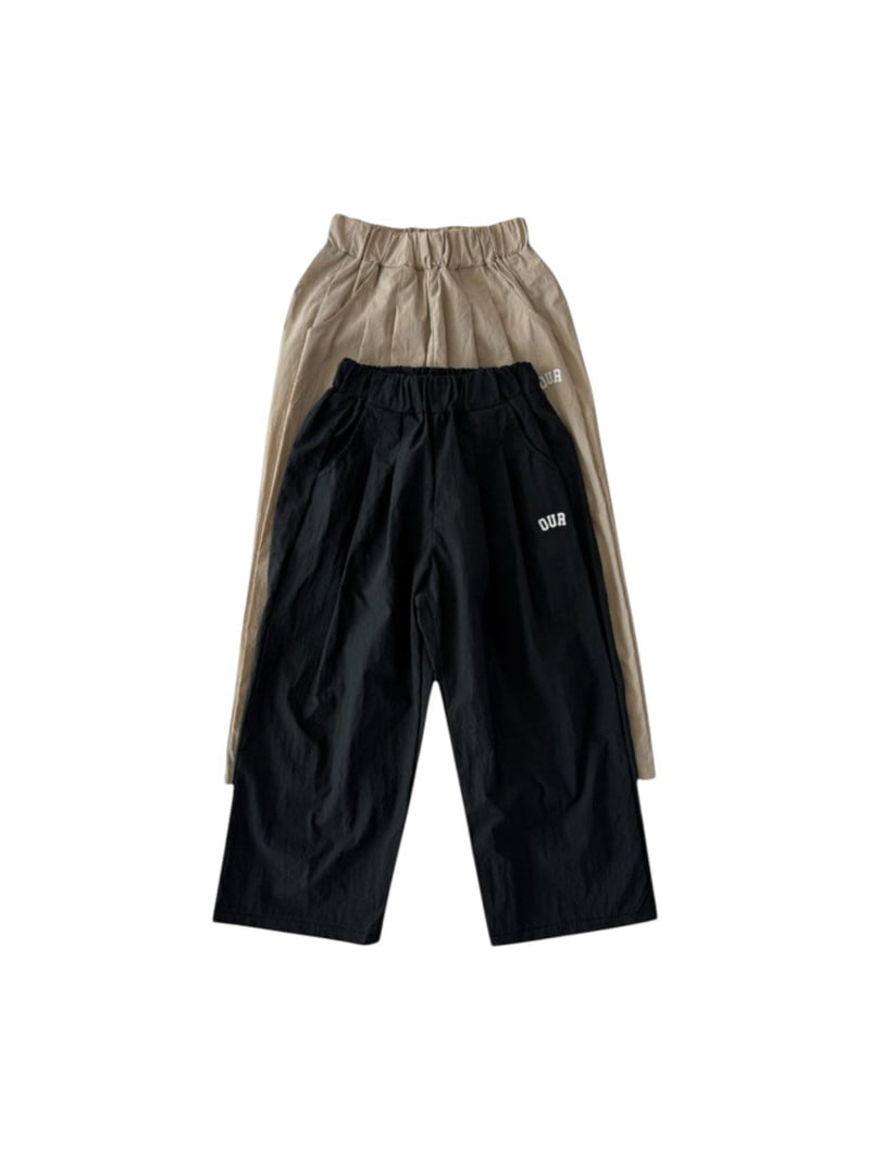 Our - Korean Children Fashion - #fashionkids - Pintuck Nylon Pants