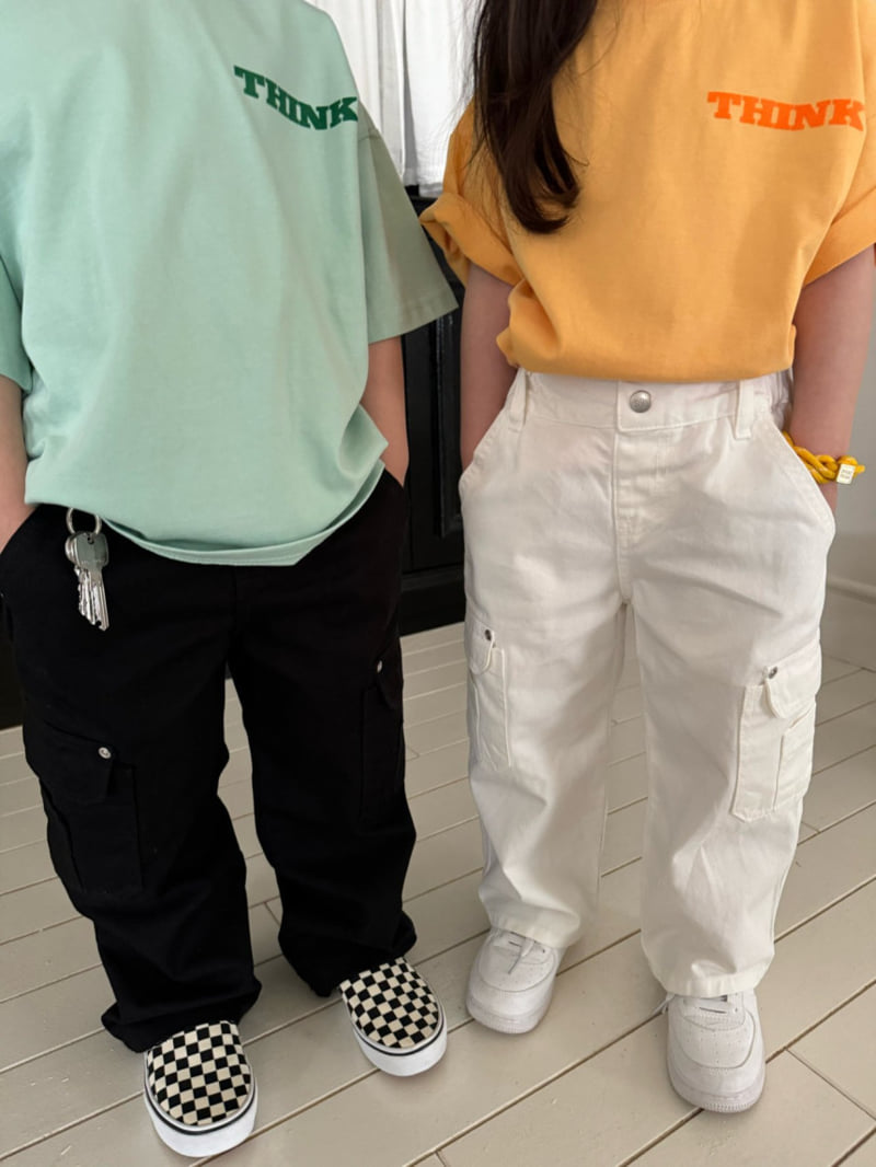 Our - Korean Children Fashion - #kidsshorts - Rivet Work Pants - 6