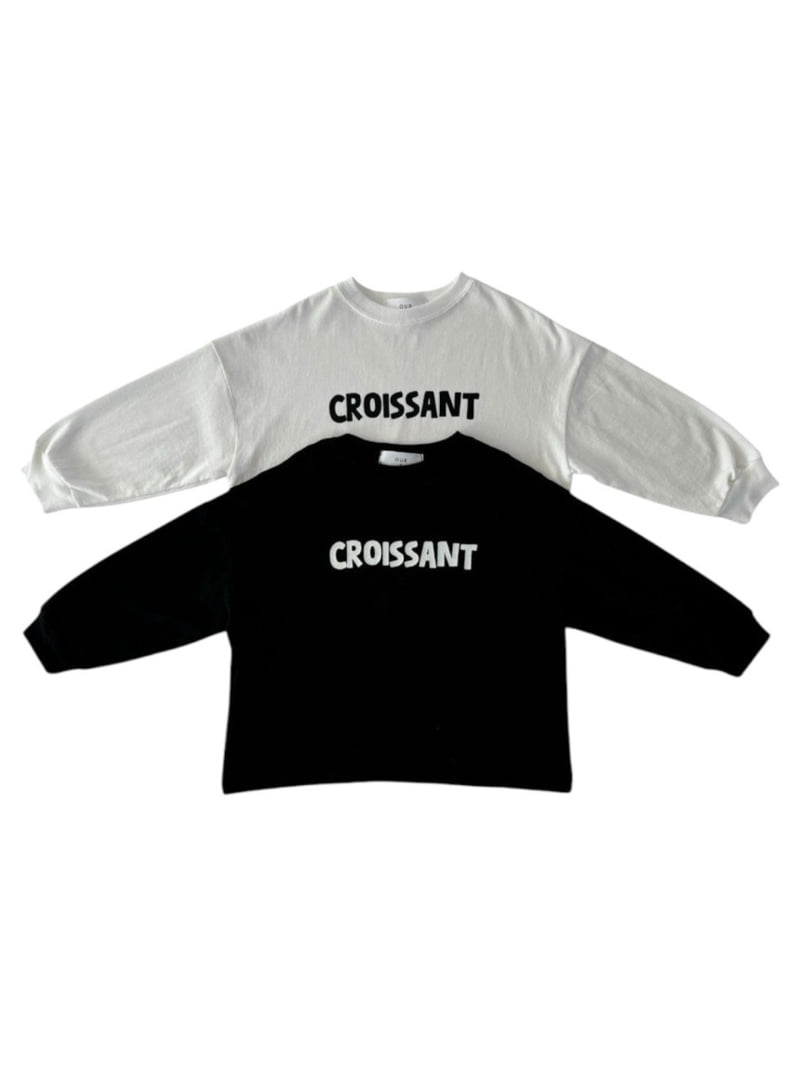 Our - Korean Children Fashion - #kidsshorts - Croissant Tee