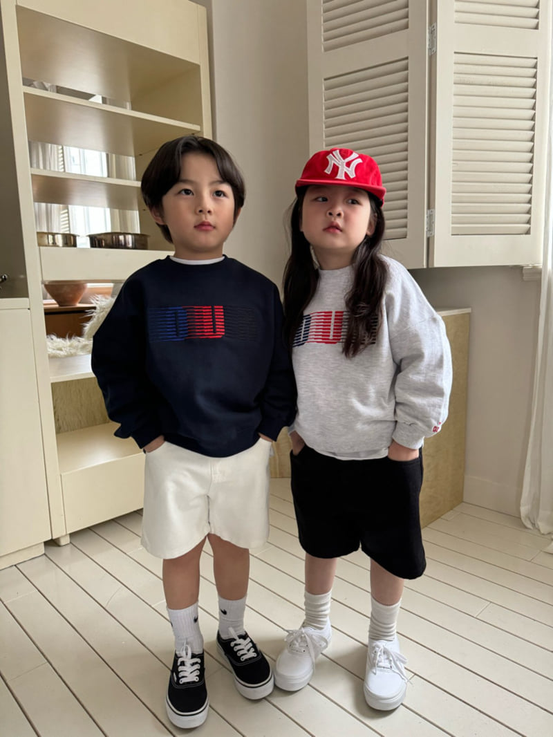 Our - Korean Children Fashion - #kidsshorts - Picture Sweatshirts - 5