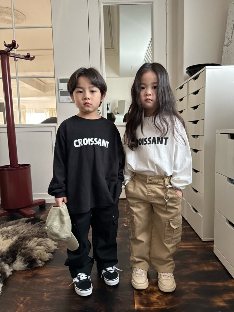 Our - Korean Children Fashion - #kidsstore - Croissant Tee - 2