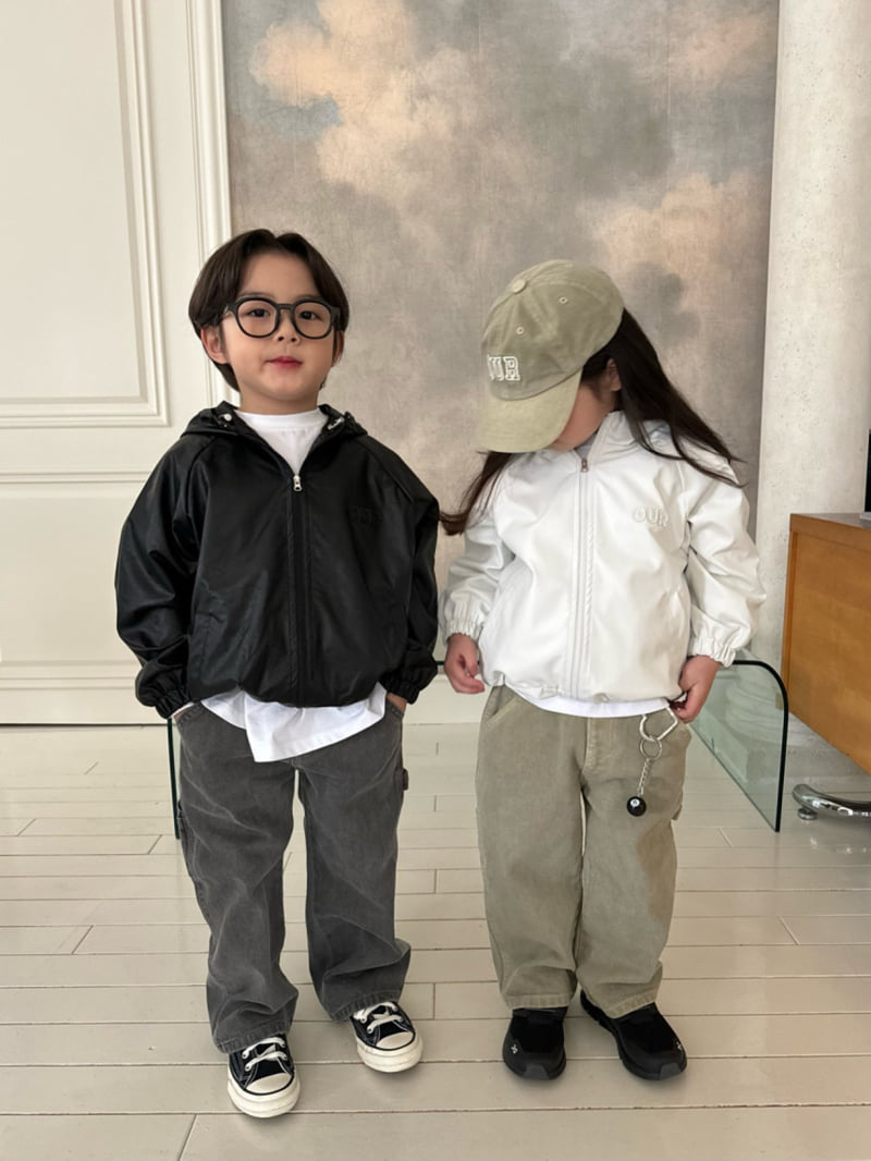 Our - Korean Children Fashion - #kidsstore - Vegan Hooded Jumper - 2