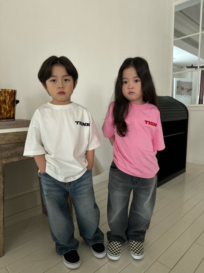 Our - Korean Children Fashion - #kidsstore - Think Tee - 3