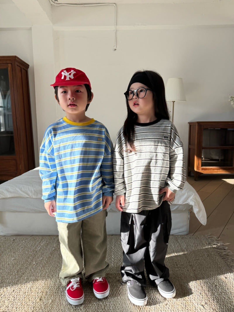 Our - Korean Children Fashion - #kidzfashiontrend - Bless Stripe Tee - 2