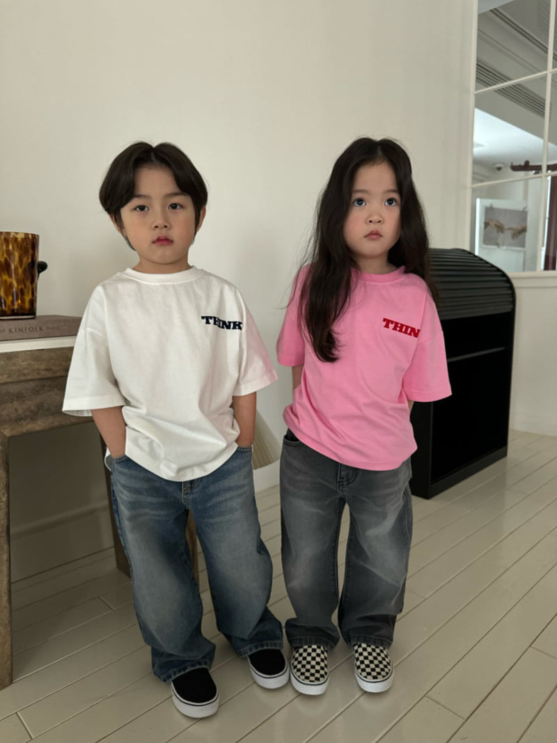Our - Korean Children Fashion - #kidsstore - Think Tee - 4