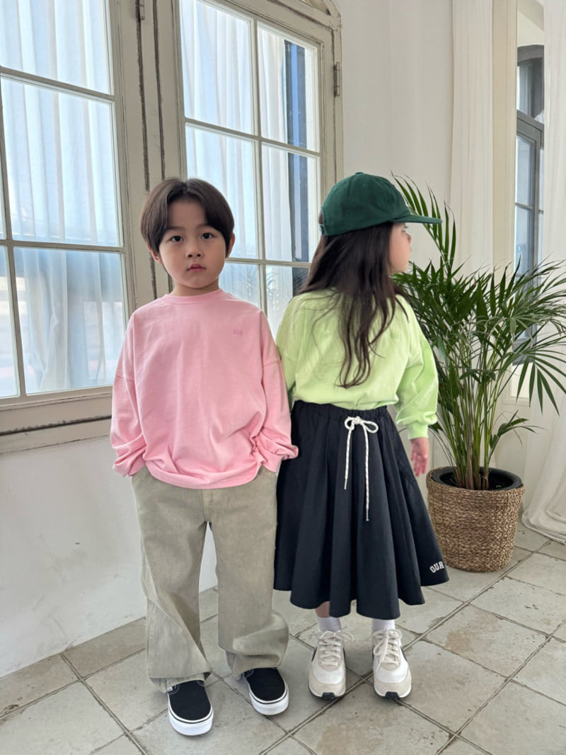 Our - Korean Children Fashion - #kidzfashiontrend - Silket Cotton Tee - 3
