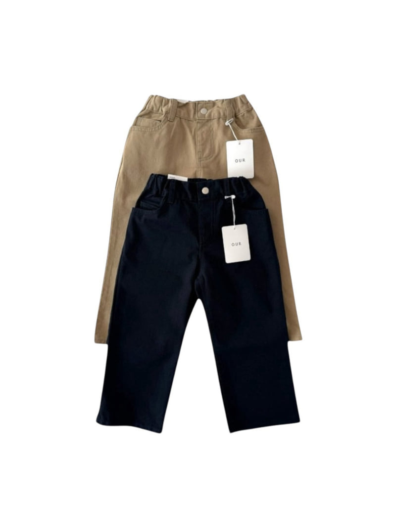 Our - Korean Children Fashion - #kidzfashiontrend - Chino Wide Pants