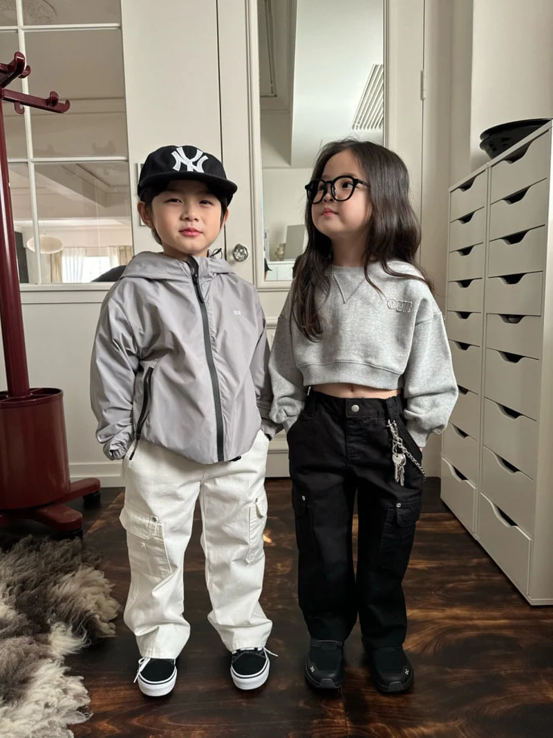 Our - Korean Children Fashion - #littlefashionista - Rivet Work Pants - 10