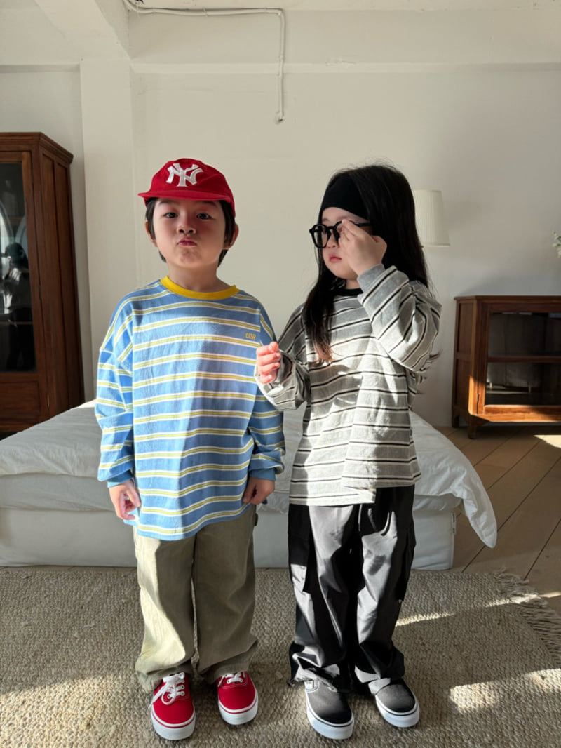 Our - Korean Children Fashion - #Kfashion4kids - Bless Stripe Tee - 4