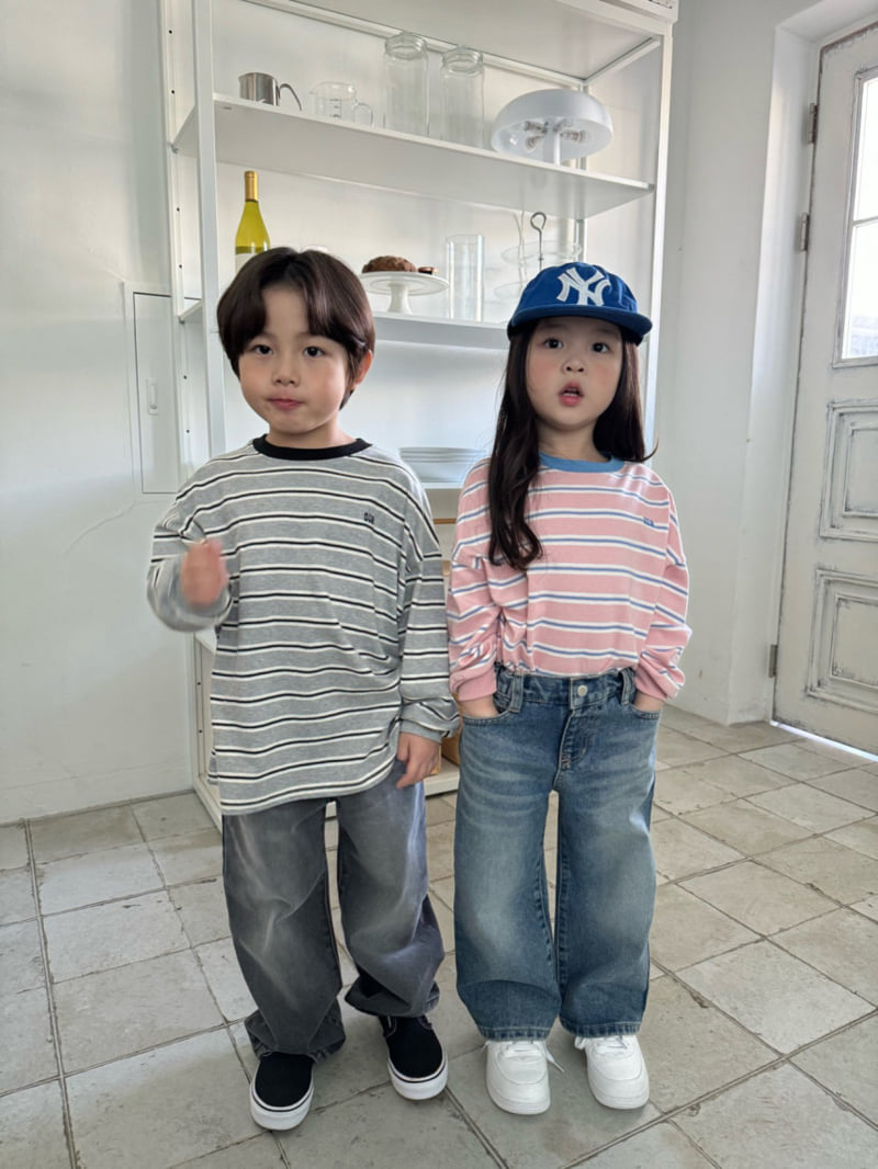 Our - Korean Children Fashion - #magicofchildhood - Cat Wide Denim - 8