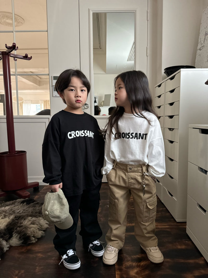 Our - Korean Children Fashion - #magicofchildhood - Croissant Tee - 6