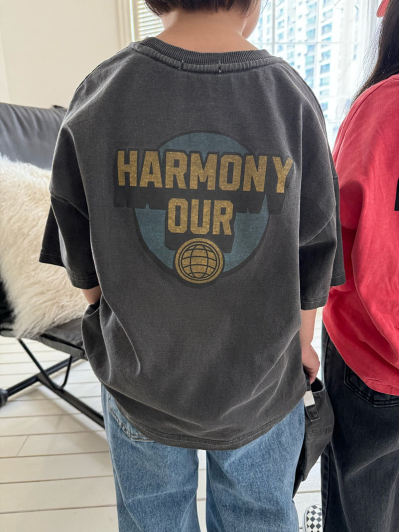 Our - Korean Children Fashion - #magicofchildhood - Harmony Pigment Tee - 11