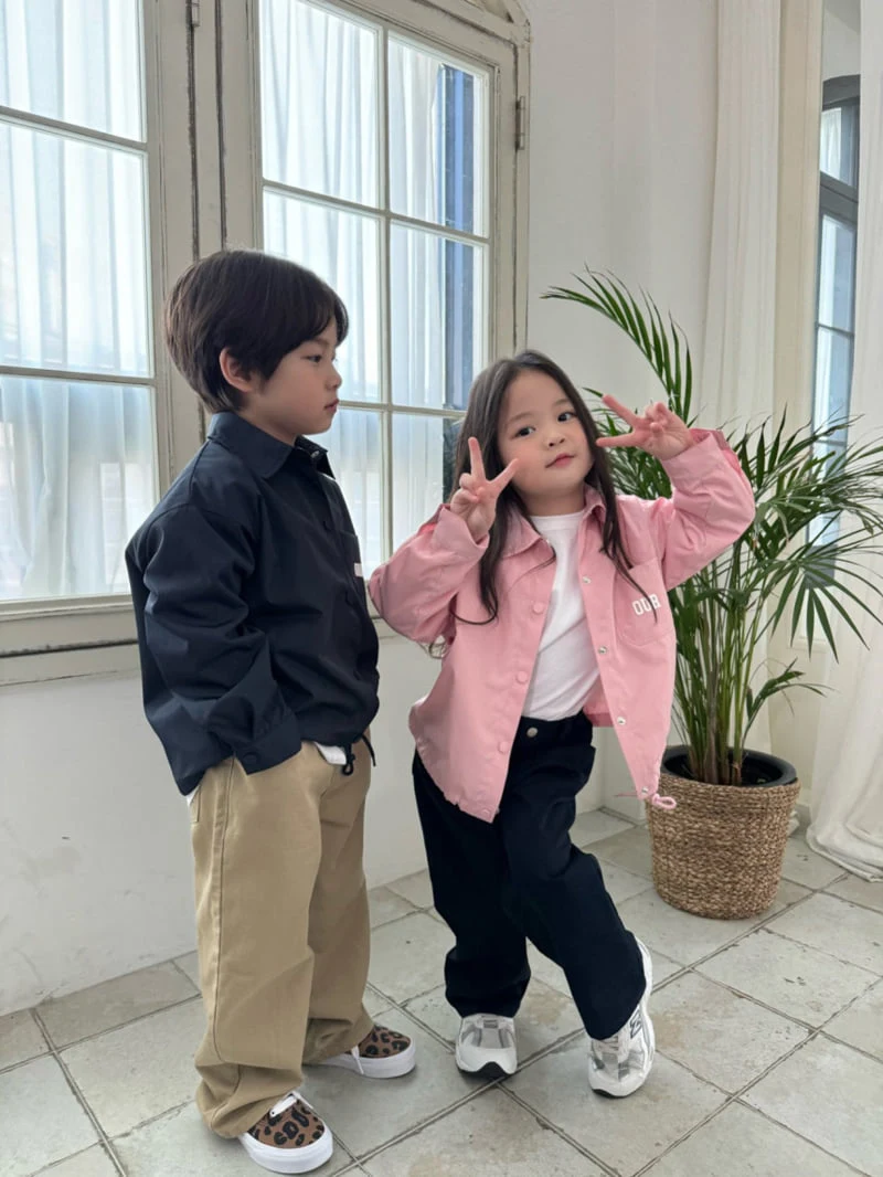 Our - Korean Children Fashion - #minifashionista - Logo Coach Jacket - 5