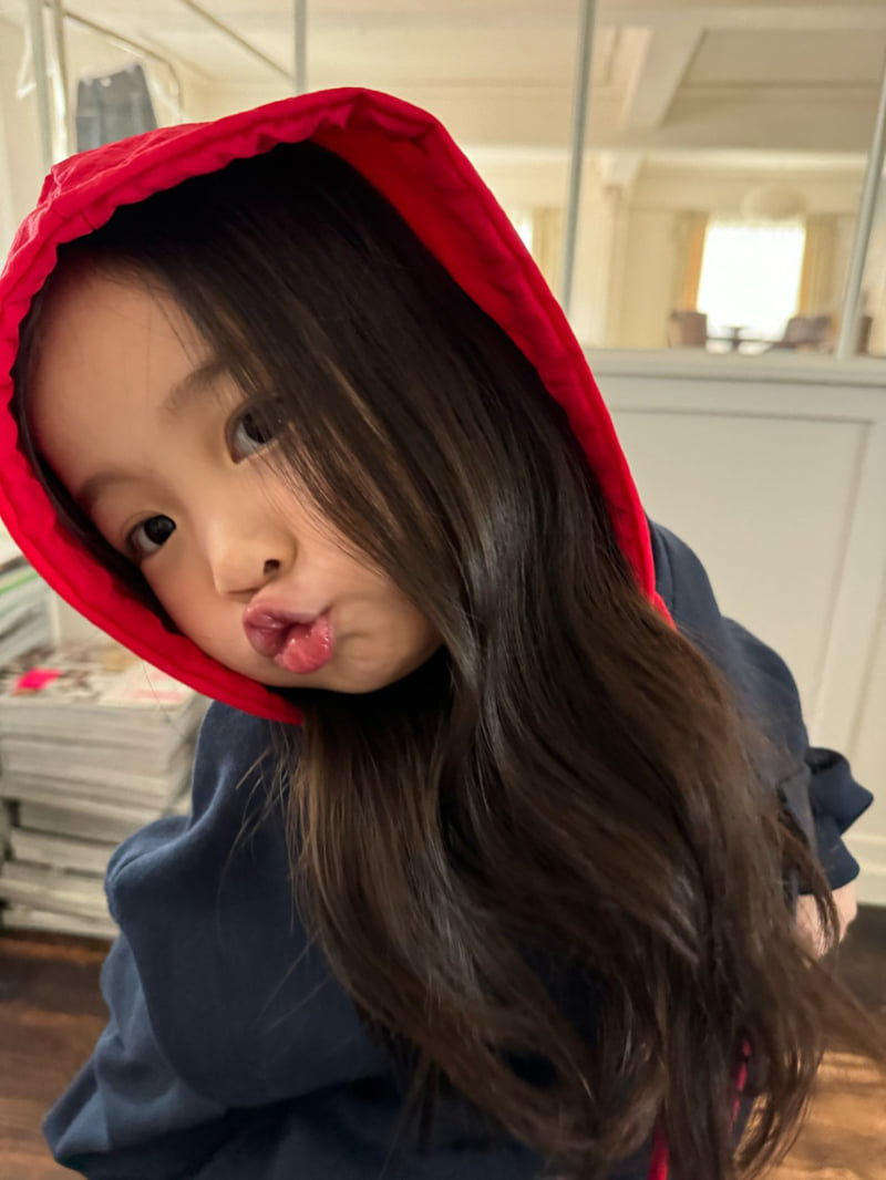 Our - Korean Children Fashion - #minifashionista - Beams Color Matching Hoodie - 9