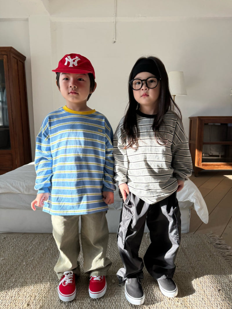 Our - Korean Children Fashion - #prettylittlegirls - Bless Stripe Tee - 7