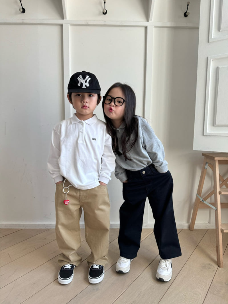 Our - Korean Children Fashion - #prettylittlegirls - Chino Wide Pants - 6