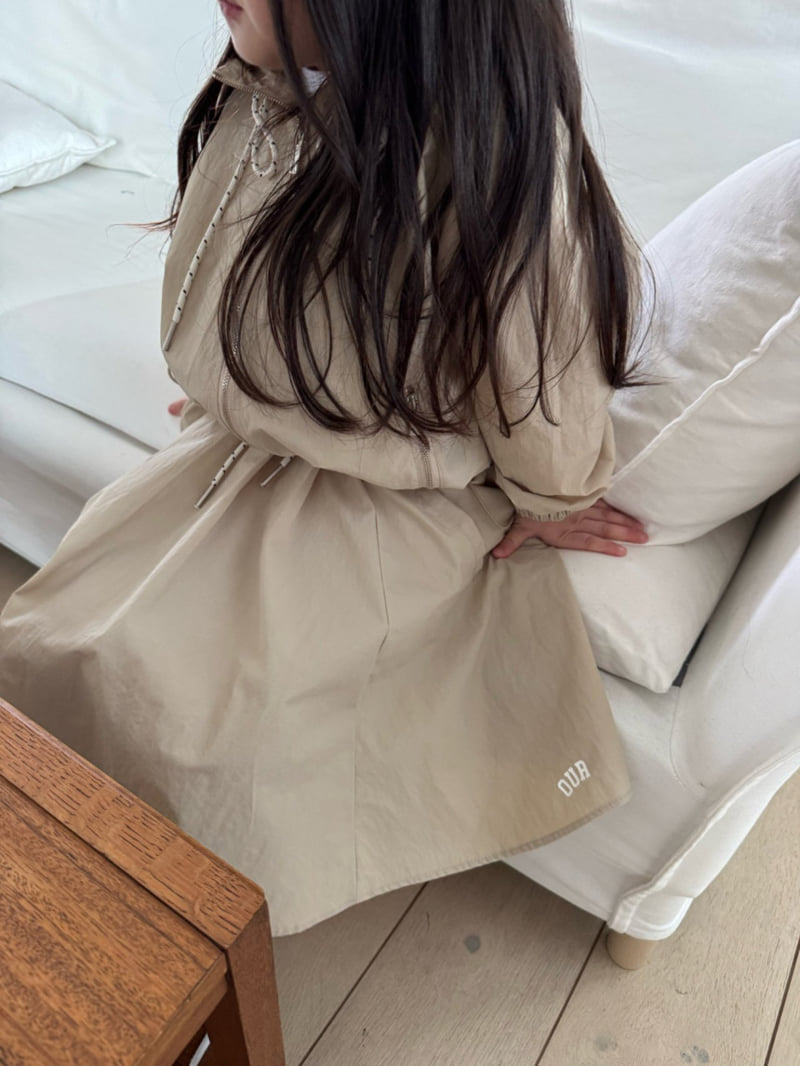 Our - Korean Children Fashion - #todddlerfashion - Flare Nylon Skirt - 2