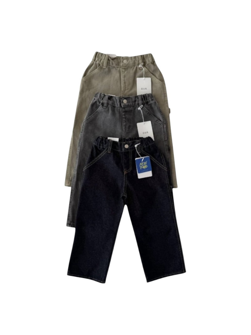 Our - Korean Children Fashion - #toddlerclothing - Factory Work Pants