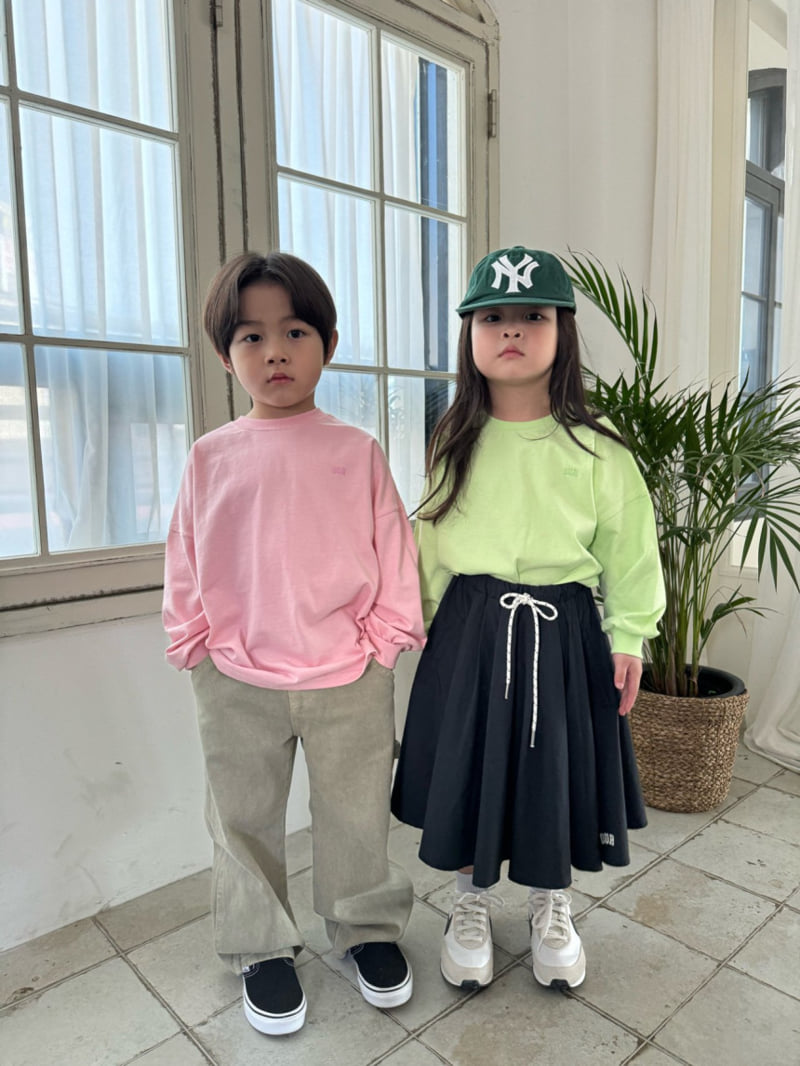 Our - Korean Children Fashion - #toddlerclothing - Silket Cotton Tee - 10