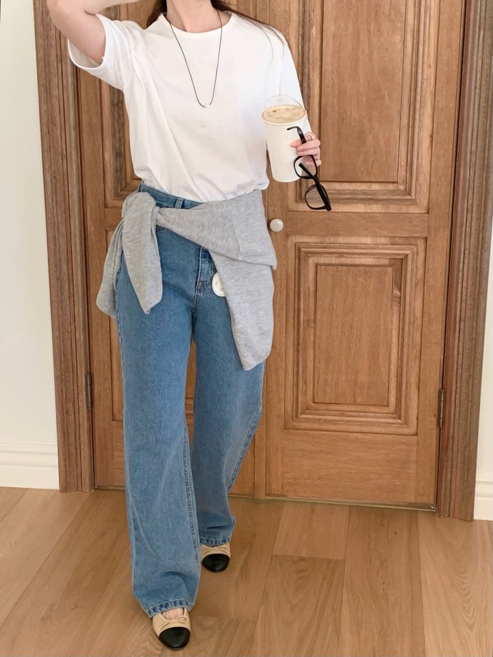 Our Moment - Korean Women Fashion - #momslook - Coin Denim Pants