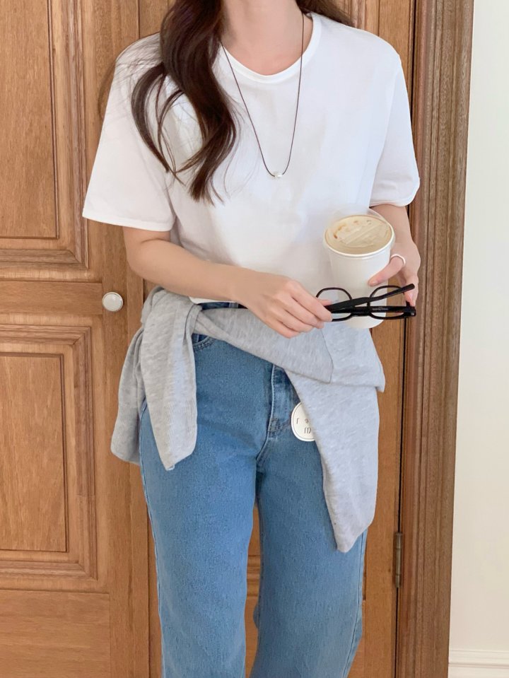 Our Moment - Korean Women Fashion - #momslook - Coin Denim Pants - 3