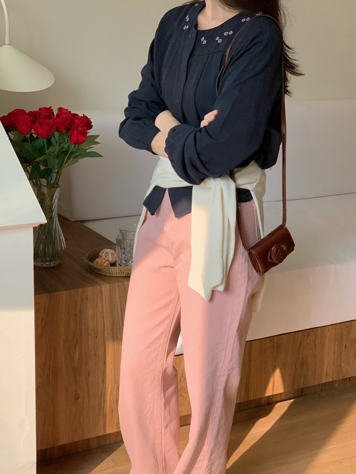 Our Moment - Korean Women Fashion - #momslook - Coin Denim Pants - 7