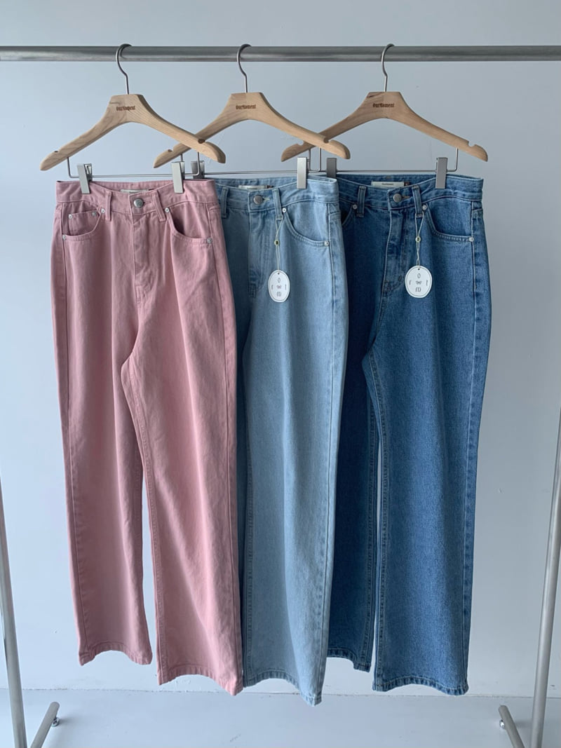 Our Moment - Korean Women Fashion - #restrostyle - Coin Denim Pants - 12