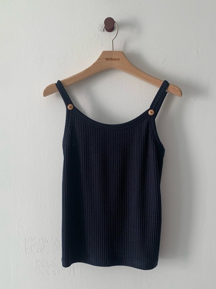 Our Moment - Korean Women Fashion - #restrostyle - Bunny Rib Sleeveless Tee - 10