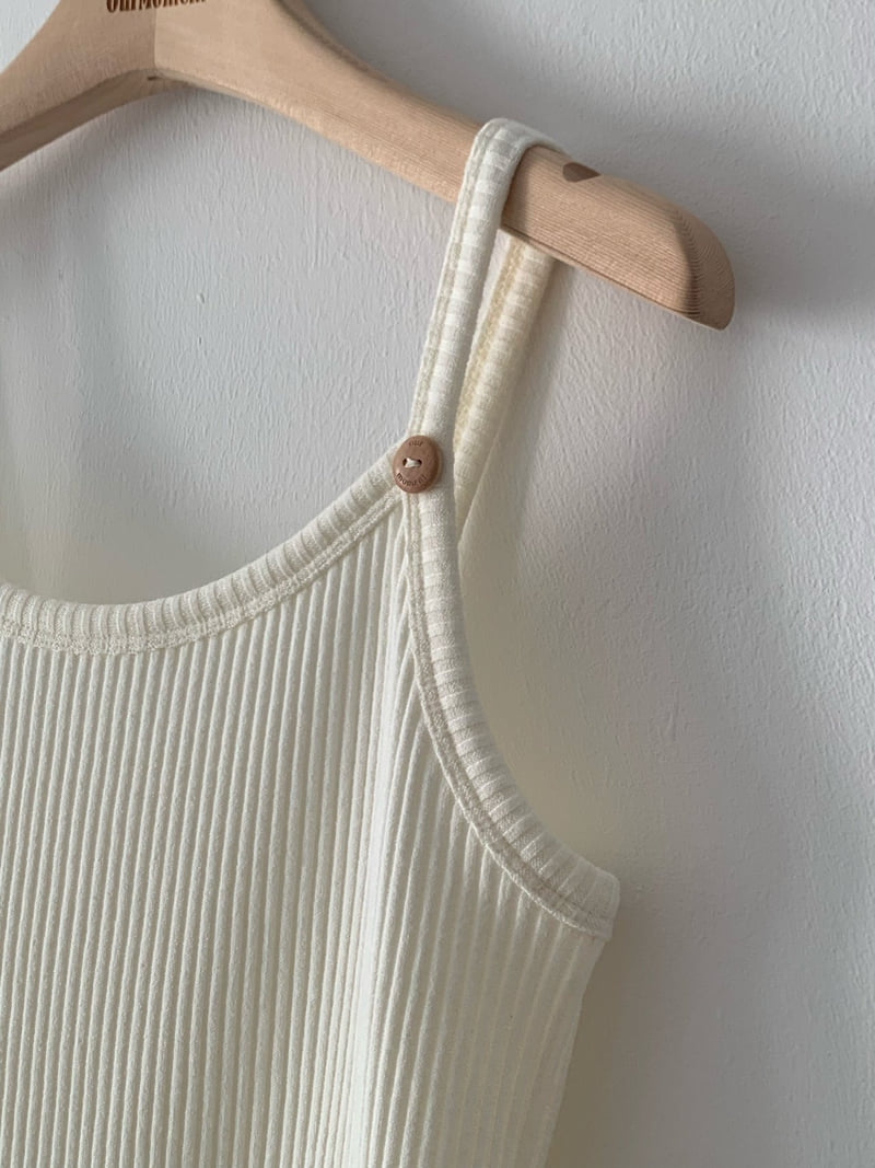 Our Moment - Korean Women Fashion - #romanticstyle - Bunny Rib Sleeveless Tee - 11