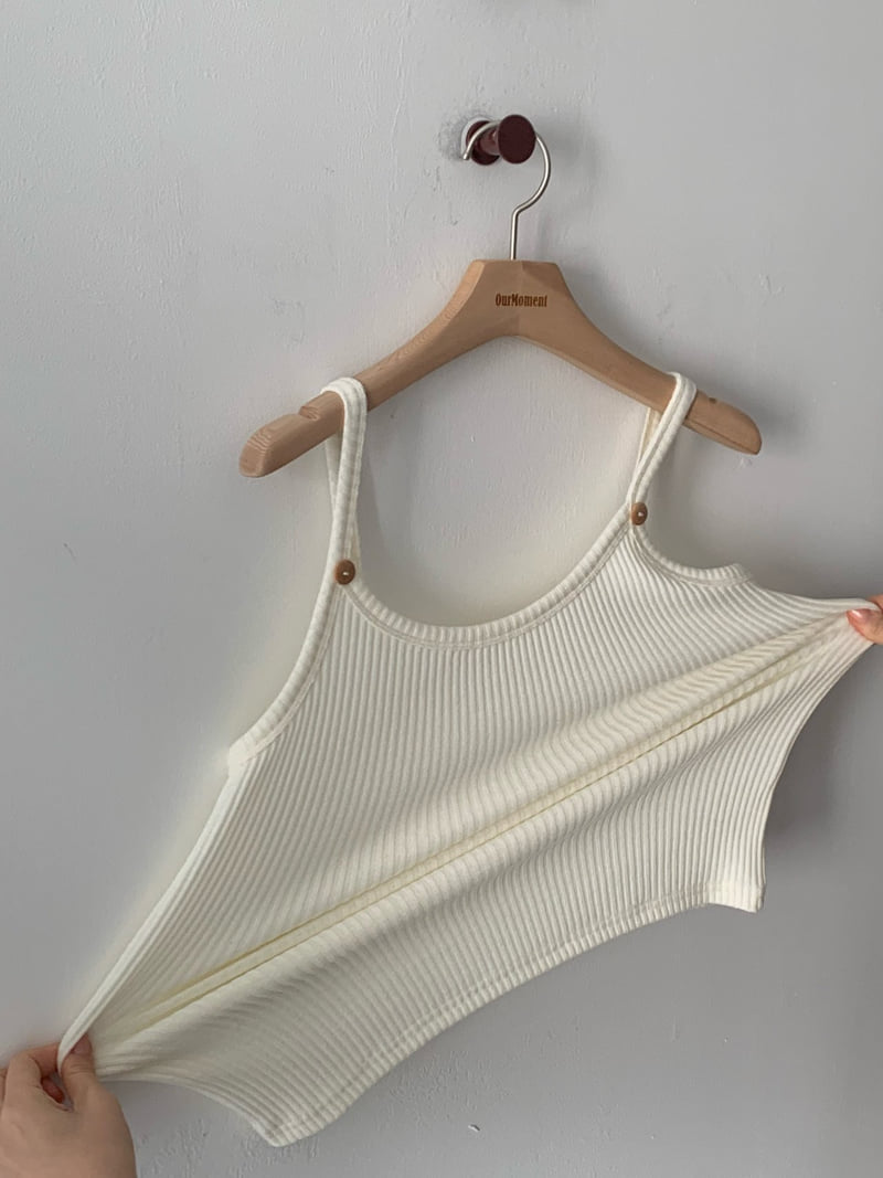 Our Moment - Korean Women Fashion - #shopsmall - Bunny Rib Sleeveless Tee - 12