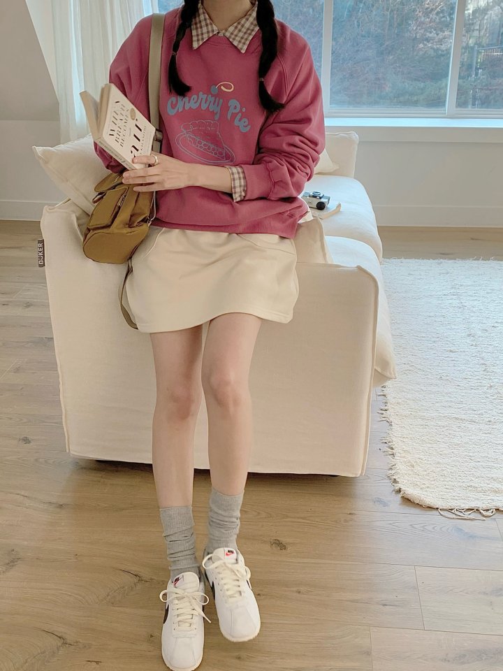 Our Moment - Korean Women Fashion - #vintagekidsstyle - Cherry Pie Sweatshirts - 6
